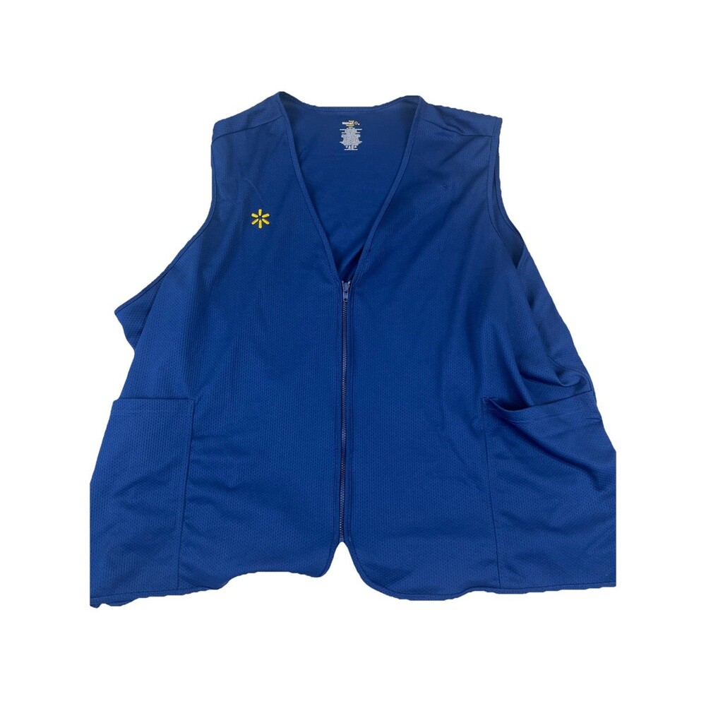 Walmart Associate Uniform Vest Unisex Size 5XL